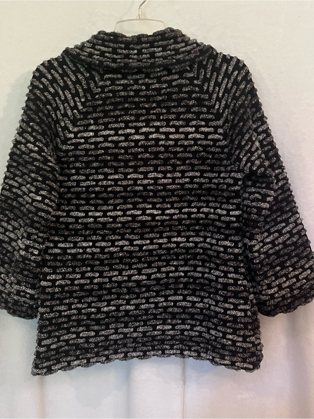 JM Collection Textured Knit Cardigan - Picture 7 of 11